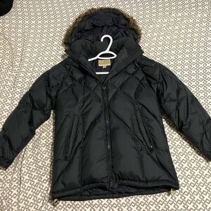 Black winter jacket